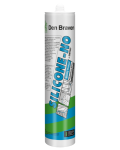 Zwaluw Silicone NO + sanitair creme wit - 310 ml